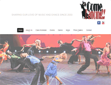 Tablet Screenshot of comedancing.ca